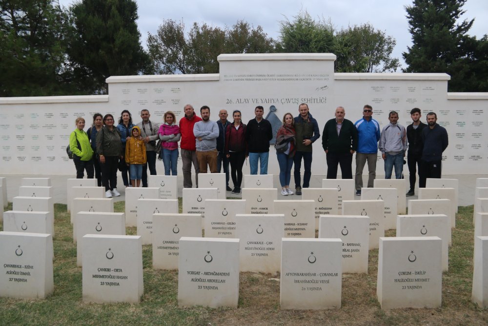 Kocaeli Gazeteciler Cemiyeti &Ccedil;anakkale'de