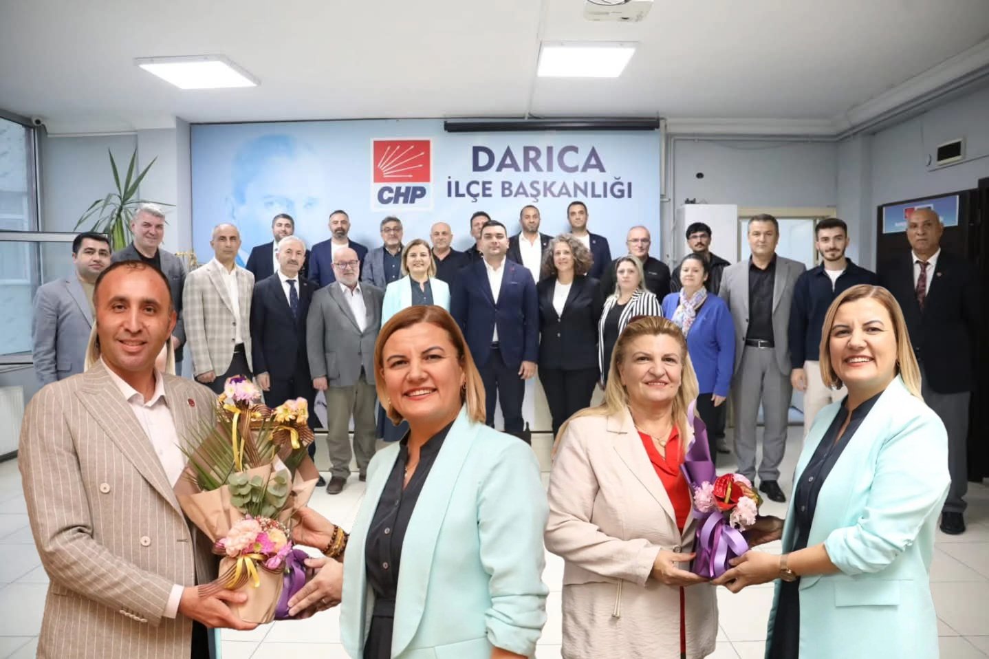 Başkan Hürriyet’ten İlçe Başkanlarına Hayırlı Olsun Ziyareti