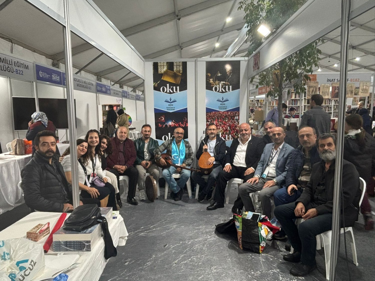 Milli Kuruluşlar Birliği’nden Sazlı Sözlü Kitap Fuarı Finali