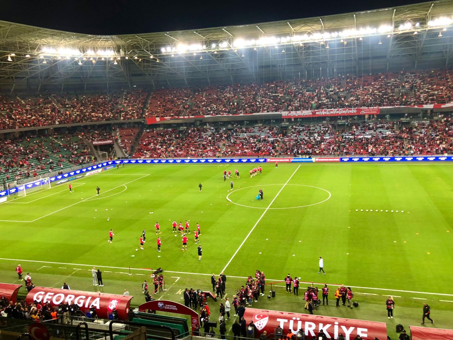 Türkiye Gürcistan Karşısında Fırtına Gibi Başladı!