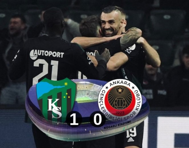 Kocaelispor Kritik Maçta Gençlerbirliği’ni Devirdi 