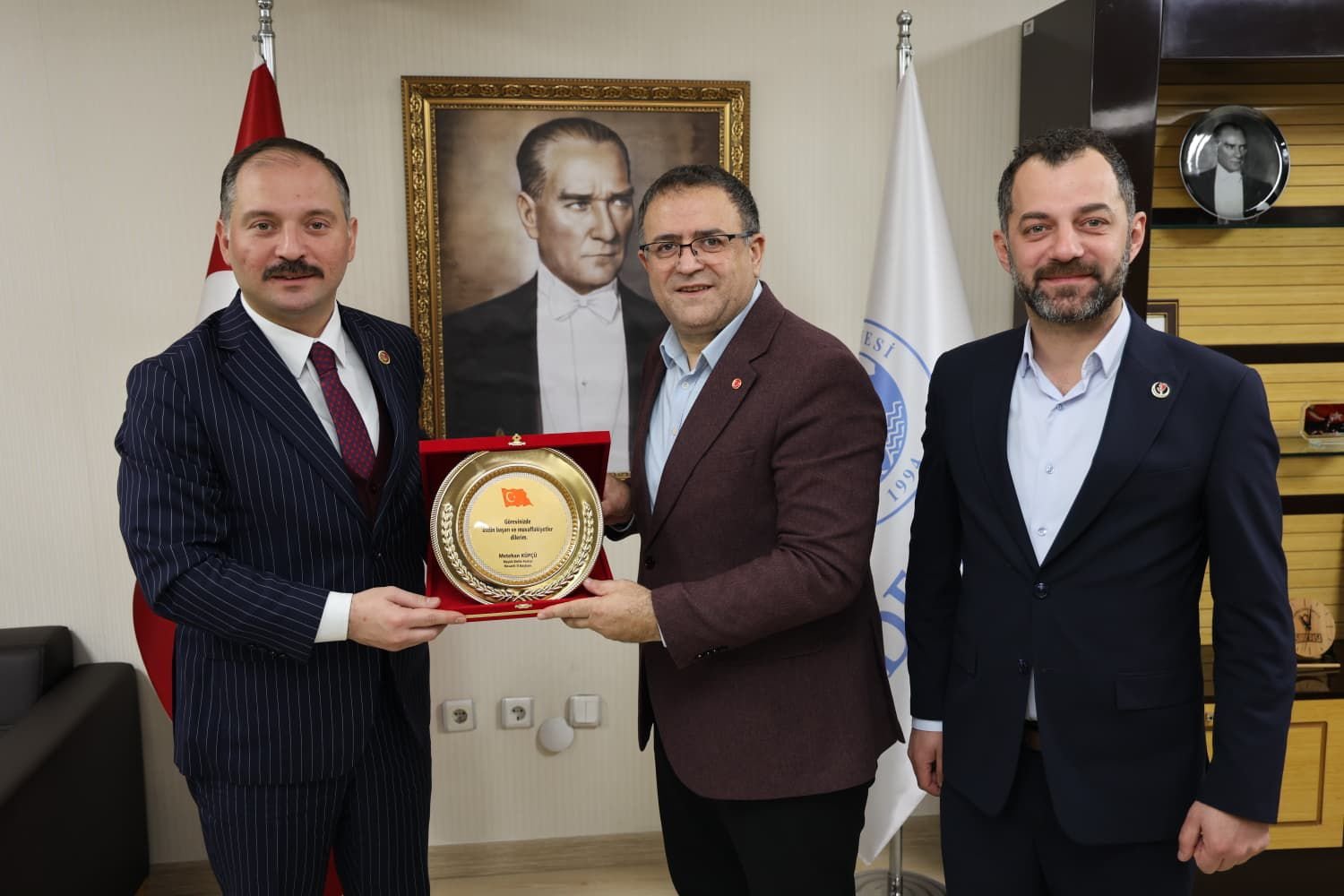 BBP Kocaeli’den Derince Belediyesi’ne Nezaket Ziyareti