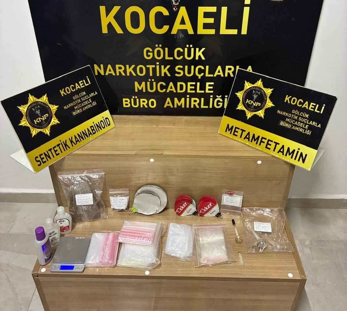 Kocaeli’de Narkotik Operasyonu