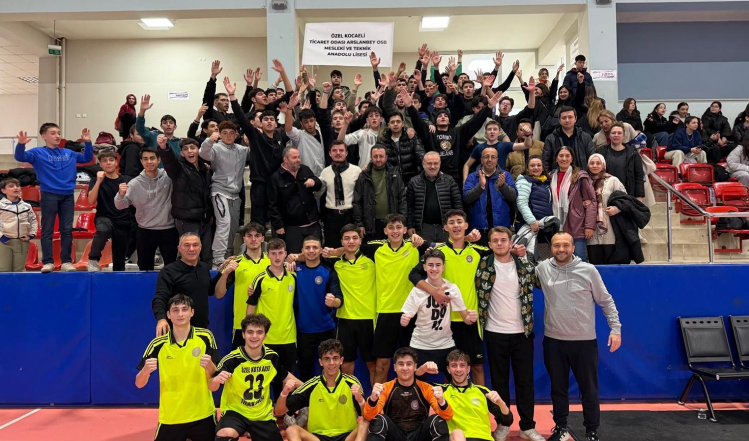 Özel Koto AOSB MTAL Futsal Takımı Bir Kez Daha Şampiyon!