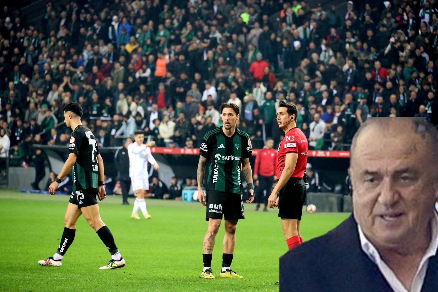 Fatih Terim, Kocaelispor – Beşiktaş Maçını Tribünden Takip Etti
