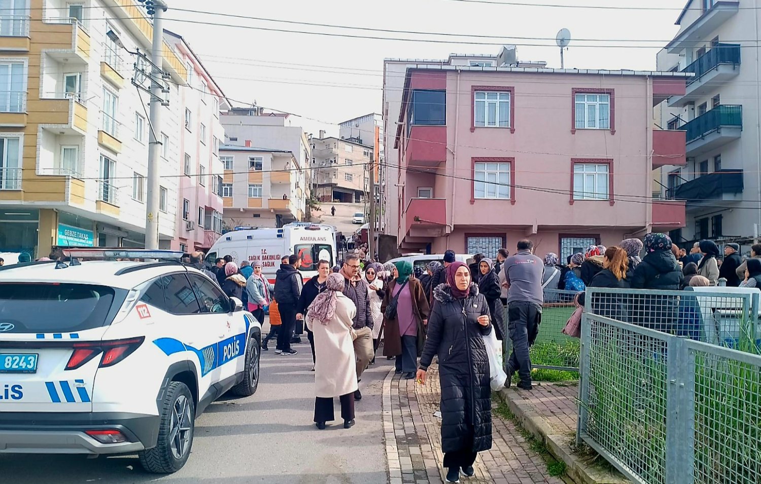 Gebze’de Okul Önünde Acı Kayıp