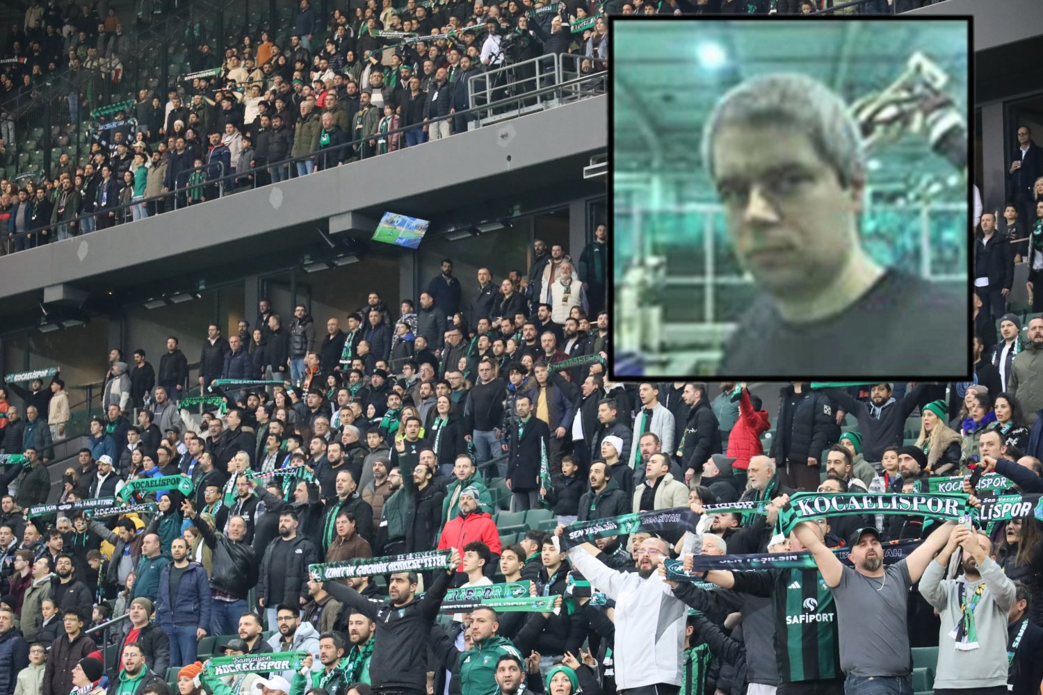 Kocaelispor Tribünlerinden Üzücü Haber: Taraftar Yoğun Bakımda