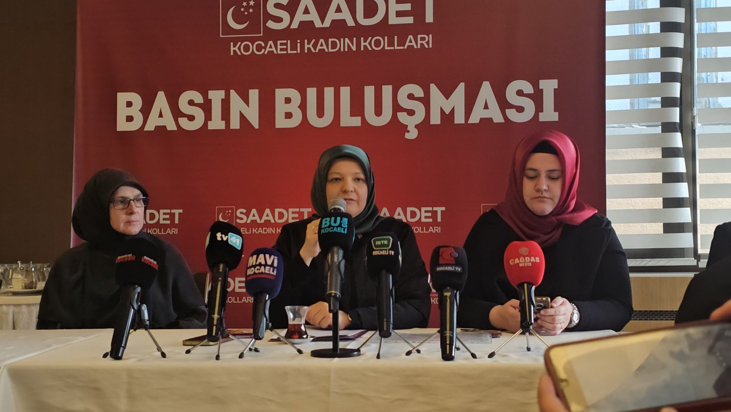 SP'li Kadınlar, Kadın Gazetecilerle Otel Asya’da Buluştu