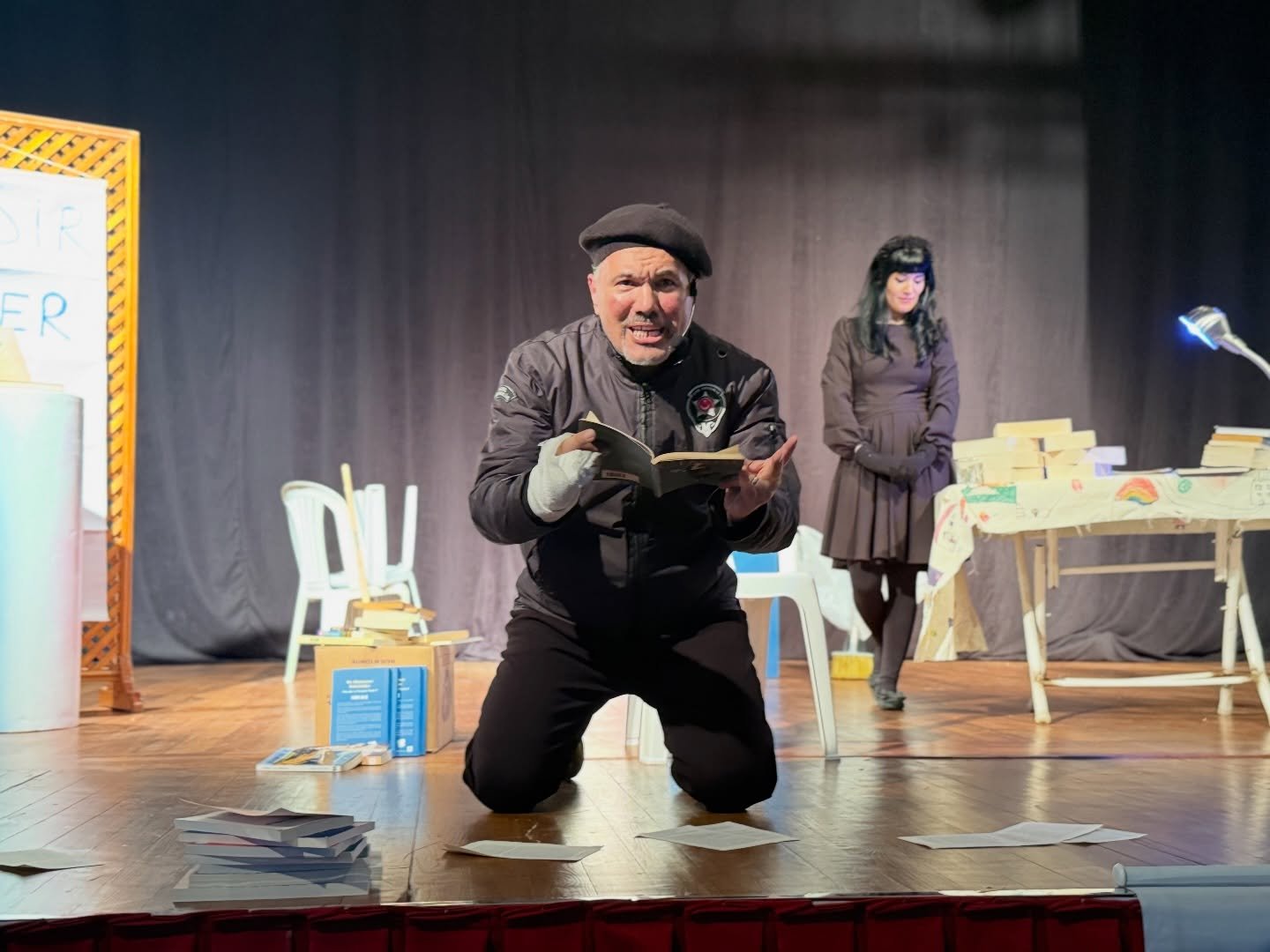 Kütüphaneler Haftası’nda Öğrencilere Tiyatro Keyfi