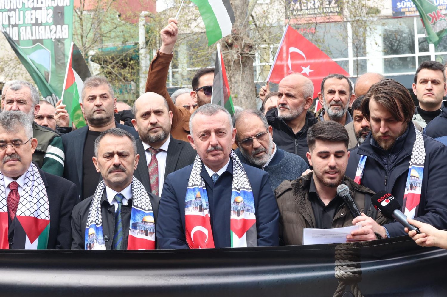 Başkan Büyükakın’dan Filistin’e Destek