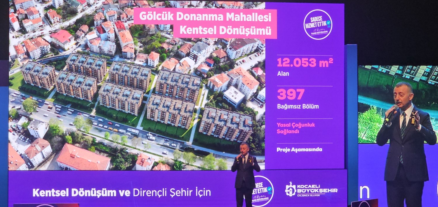 Büyükakın: Kentsel Dönüşümde Bize İnananlarla Devam Edeceğiz