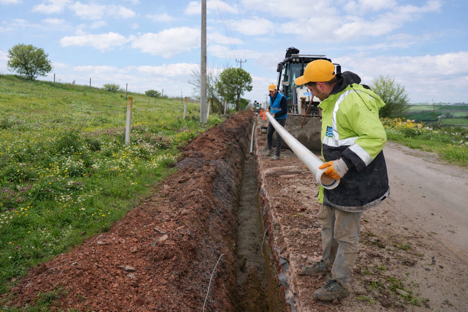 Kandıra’da Altyapı Seferberliği Sürüyor