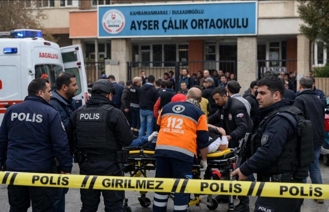 Okullarda Şiddet Tırmanıyor! Kahramanmaraş’ta Silahlı Saldırı: Can Kaybı Var