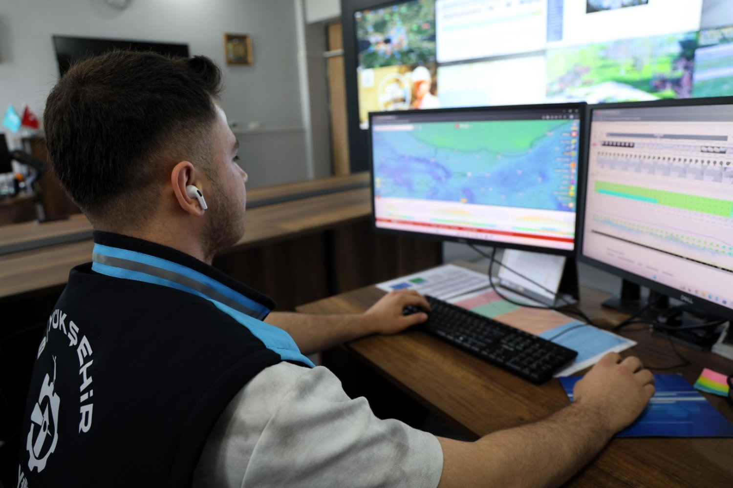 Büyükşehir’in Stratejik Üssü Kenti 7/24 Takip Ediyor