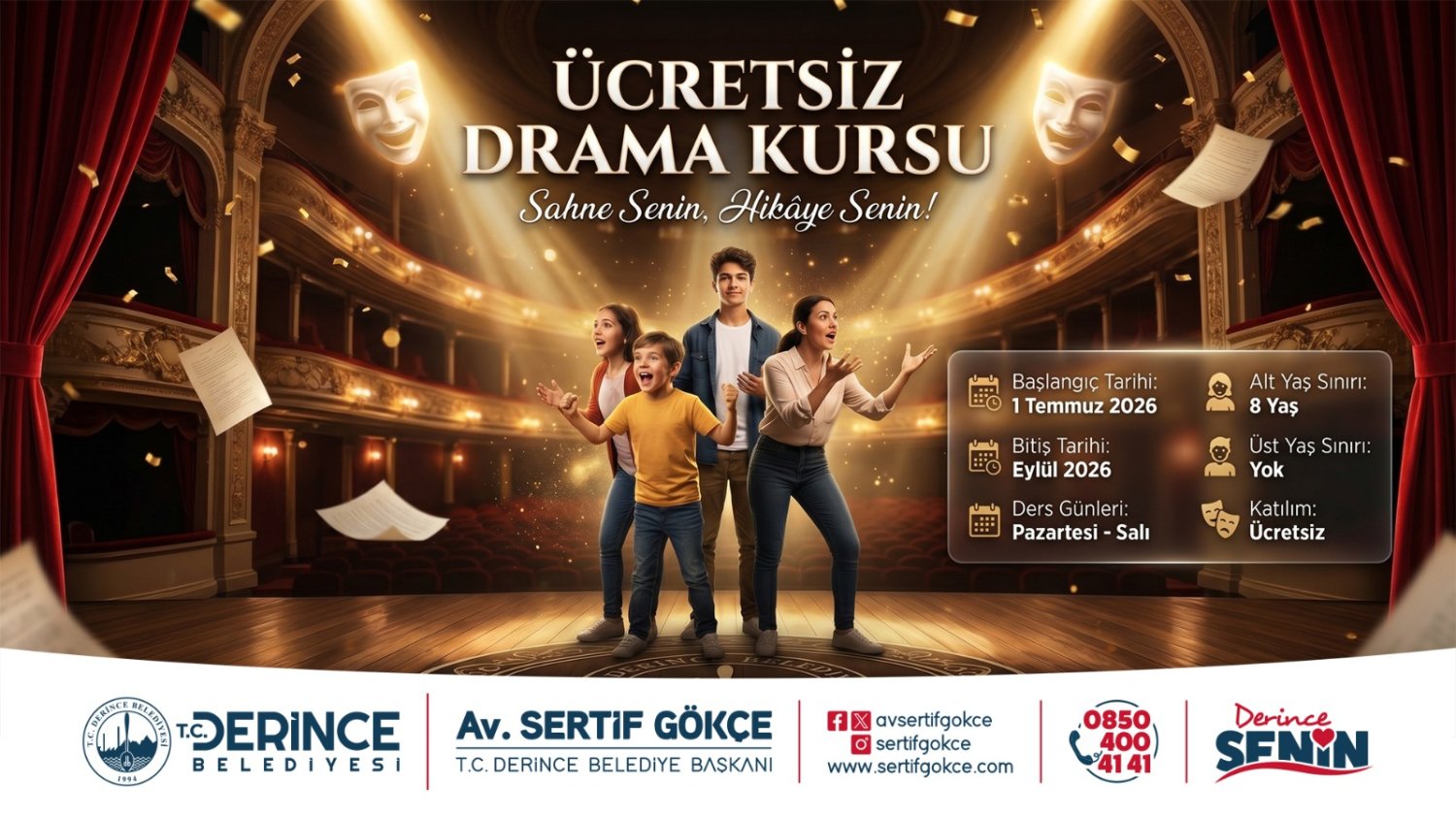 Derince’de Sahne Senin, Hikâye Senin