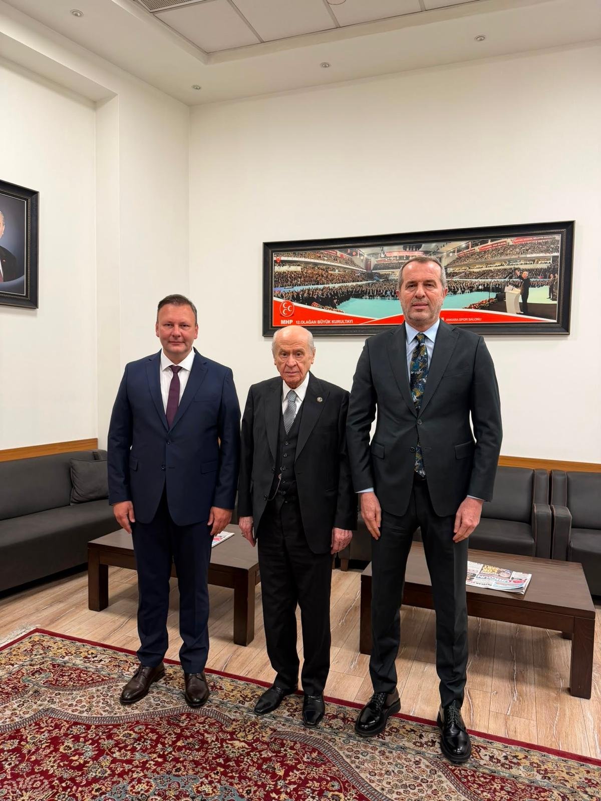 Emengen, Bahçeli’nin Hayır Duasını Aldı