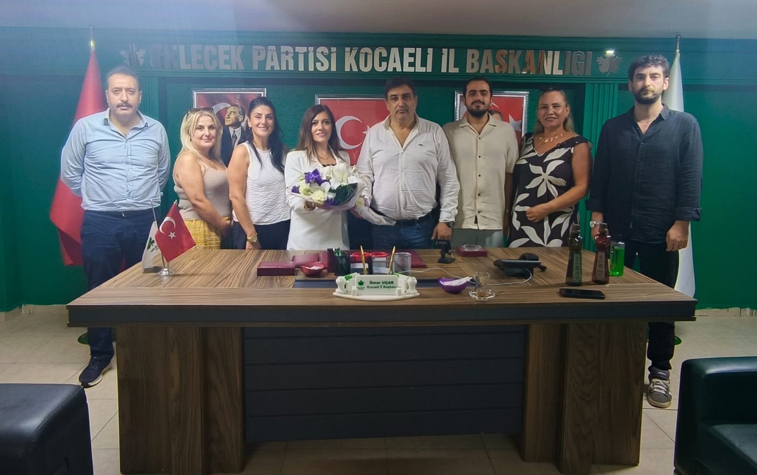İKM Yönetimi'nden Serap Bayram'a Hayırlı Olsun Ziyareti