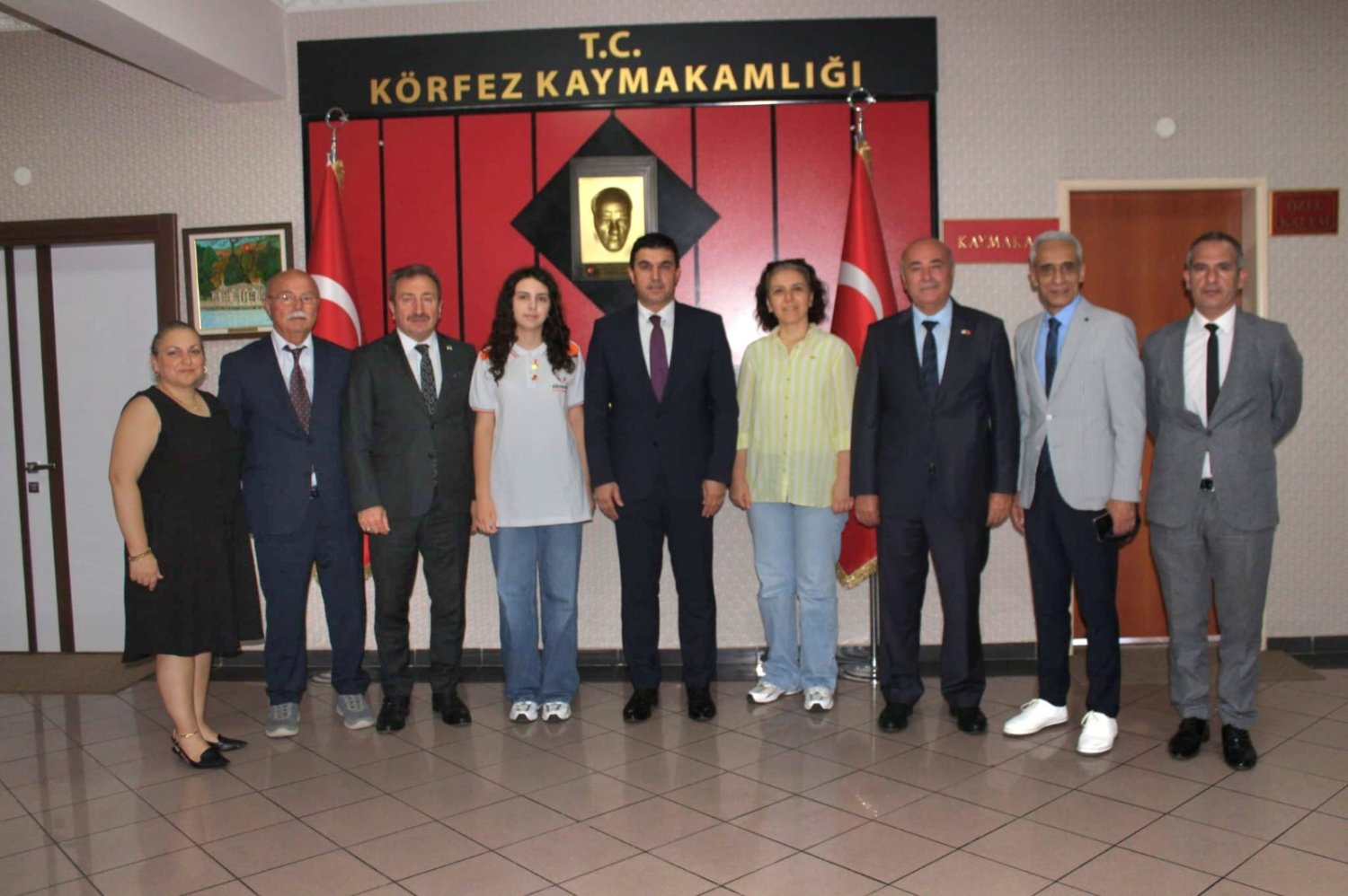 LGS Şampiyonu Ecrin Ece Kolay Protokolün Misafiri Oldu