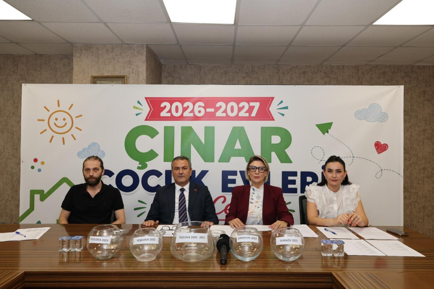 3 Çınar Çocuk Evi İçin Kura Çekimi Gerçekleştirildi