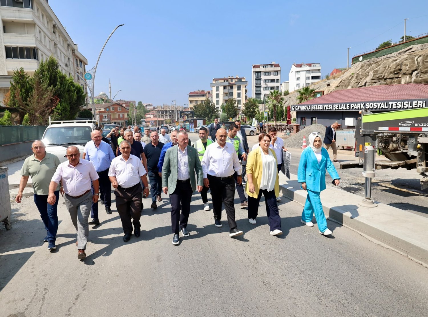 Başkan Büyükakın’dan Çayırova’ya Yoğun Mesai