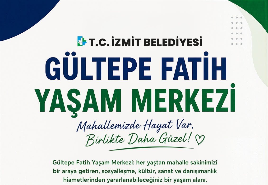 Gültepe Fatih Yaşam Merkezi Mahalle Sakinlerini Bir Araya Getiriyor
