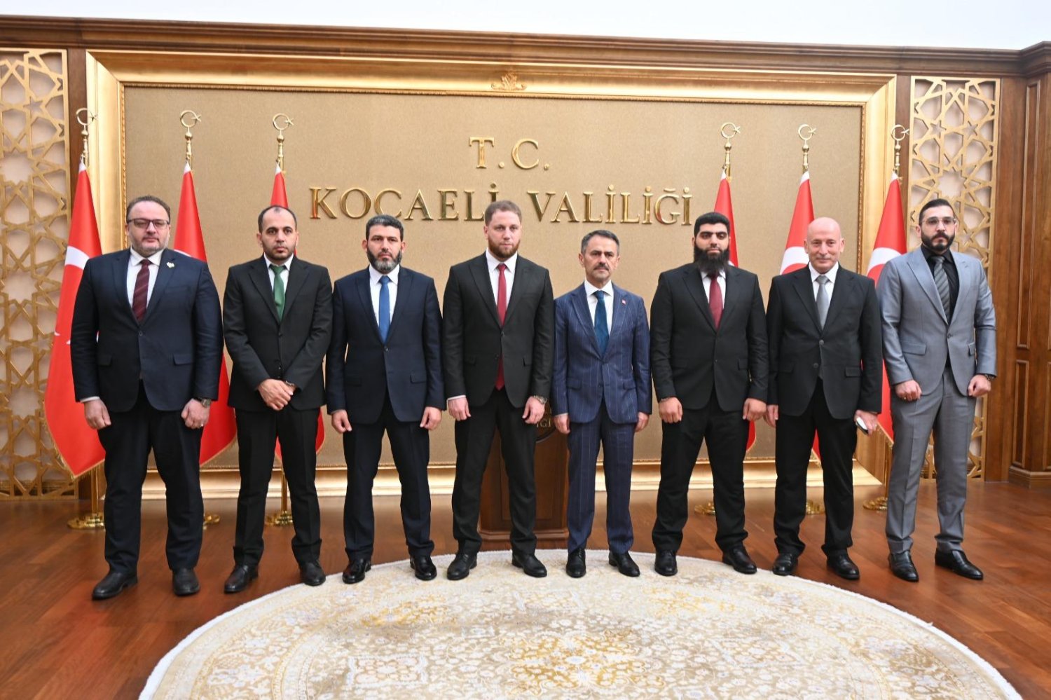 Hama Valisi Es-seheyen’den Vali Aktaş’a Ziyaret