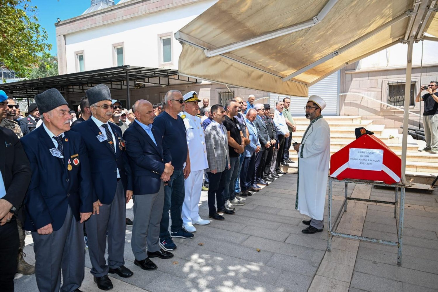Kıbrıs Gazisi İsmail Eren Son Yolculuğuna Uğurlandı