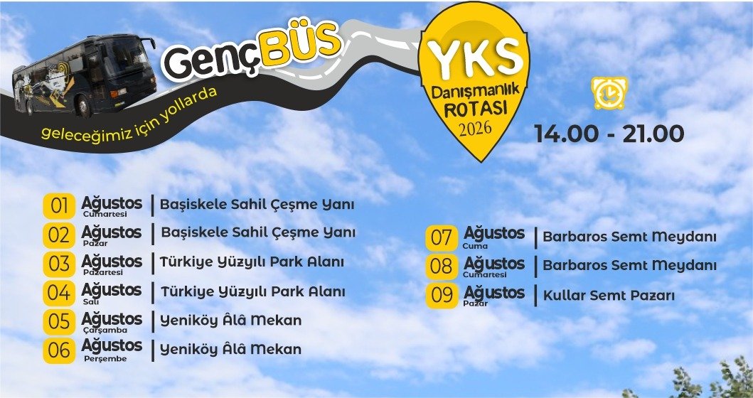 YKS Tercih Döneminde GençBüs Yollarda
